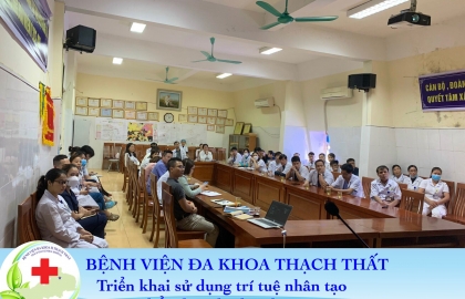 BỆNH VIỆN ĐA KHOA HUYỆN THẠCH THẤT SỬ DỤNG SÓNG CAO TẦN RAIDO (RFA ) TRONG ĐIỀU TRỊ U TUYẾN GIÁP