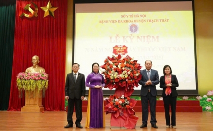 Bệnh viện Thạch Thất- Quá trình hình thành và phát triển 