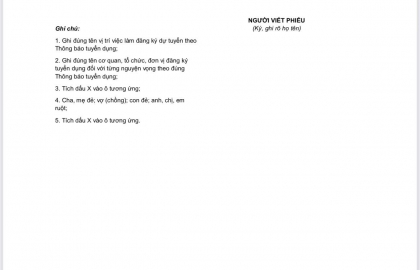 TB triệu tập thí sinh được tham dự vòng 2 kỳ thi tuyển viên chức